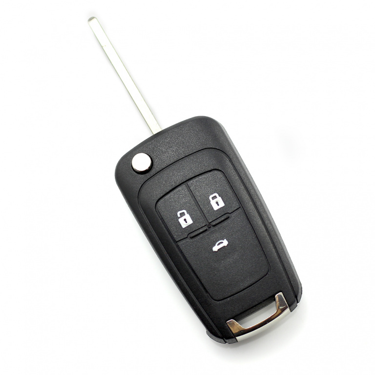 Opel / Chevrolet - Carcasa tip cheie briceag cu 3 butoane CC091
