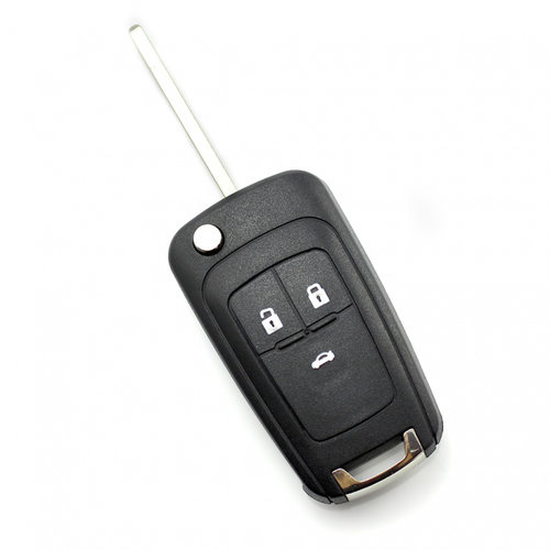 Opel / Chevrolet - Carcasa tip cheie briceag cu 3 butoane CC091