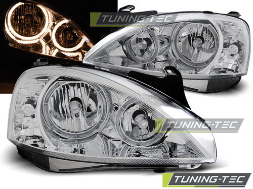 OPEL CORSA C 11.00-09.06 ANGEL EYES Crom look