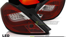 OPEL CORSA D 3D 04.06-14 ROSU ALB LED BAR