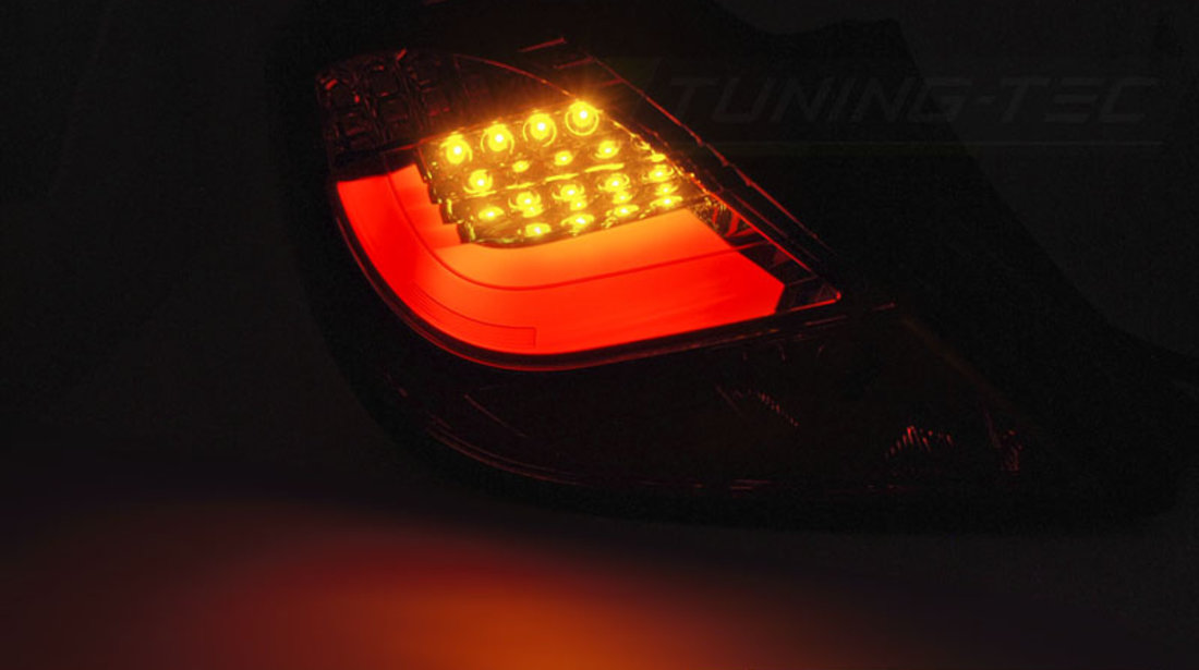 OPEL CORSA D 3D 04.06-14 ROSU SMOKE LED BAR