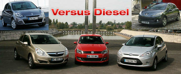 Opel Corsa vs. Ford Fiesta vs. VW Polo vs. Renault Clio vs. Peugeot 207