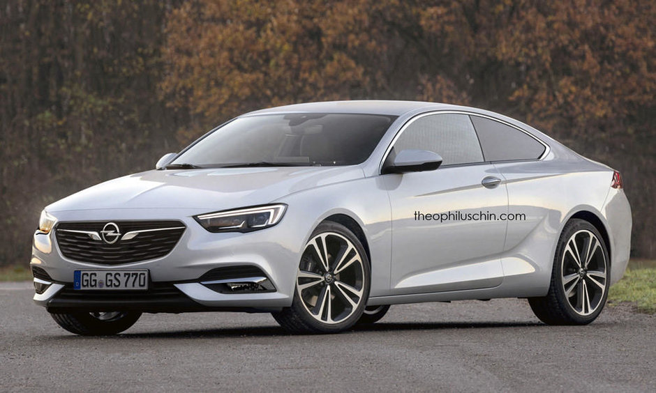 Opel Insignia Coupe - Ipoteza de design