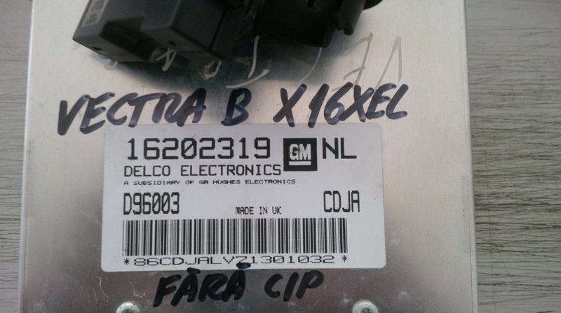 opel vectra b 1.6 16v x16xel 16202319NL DELCO ELECTRONICS