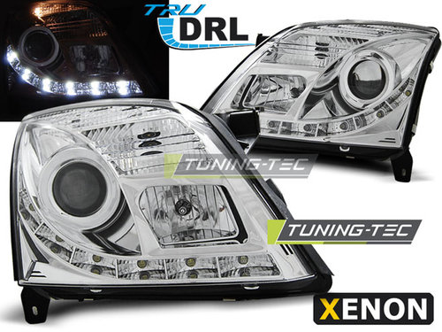 OPEL VECTRA C 04.02-08.05 TRU DRL Crom look XENON D2S
