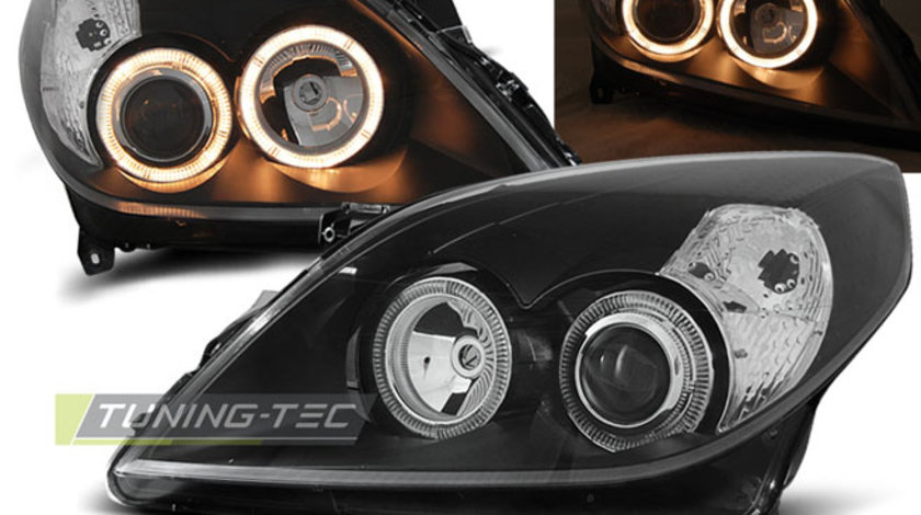 OPEL VECTRA C 09.05-08 ANGEL EYES BLACK