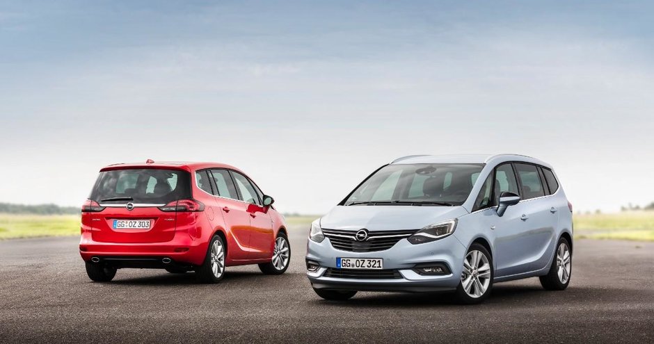 Opel Zafira Facelift - Galerie Foto