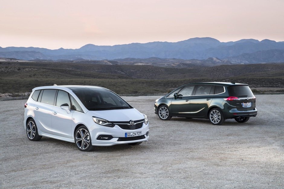 Opel Zafira Facelift