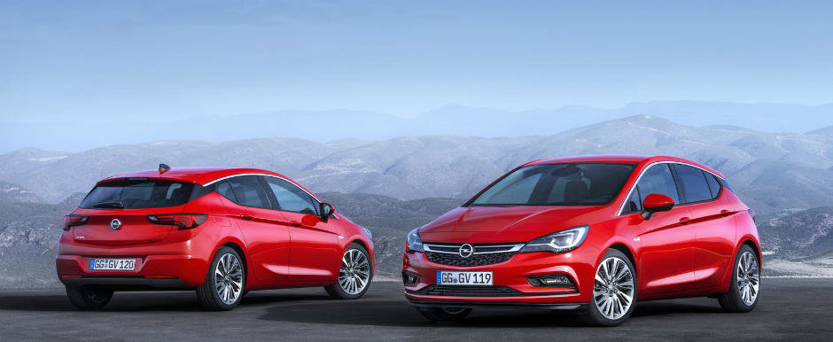 Opelul Astra K s-a dovedit a fi un pariu castigator. Nemtii sunt uluiti de comenzile primite pentru Masina Anului 2016