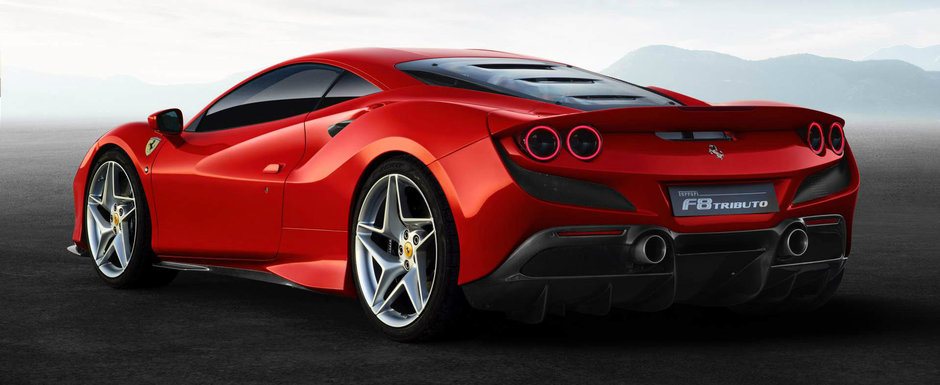 Opreste-te din ceea ce faci! Asta este noul F8 Tributo, un supercar cu cel mai puternic V8 din istoria Ferrari sub capota