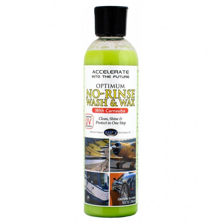 Optimum No Rinse Wash &amp; Wax 236ML OPT-3