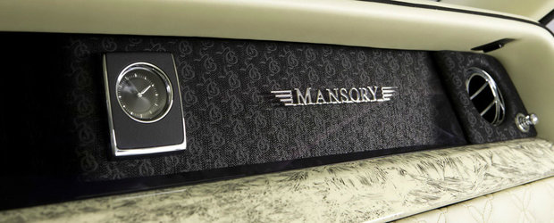Opulenta maxima: Cum arata noul Rolls-Royce Phantom dupa ce a trecut pe la Mansory