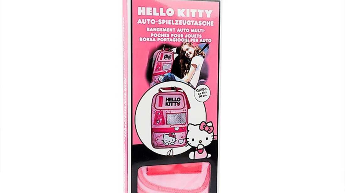 Organizator Bancheta Spate 40x60 Cm, Hello Kitty K42630