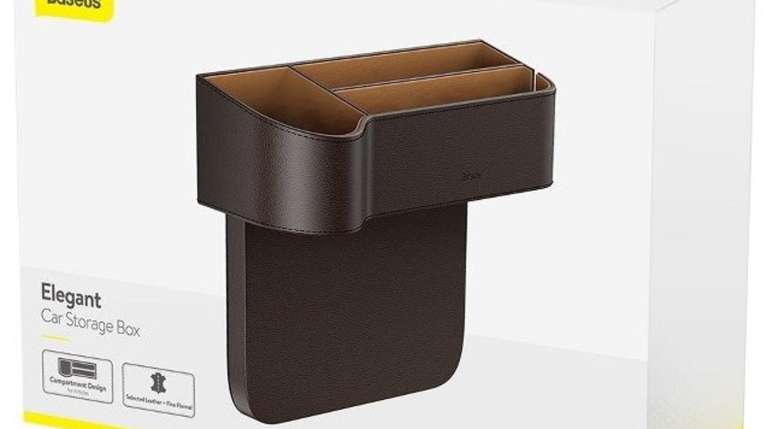 Organizator Consola Centrala Cotiera Elegant Maro Multifunctional Baseus CRCWH-08