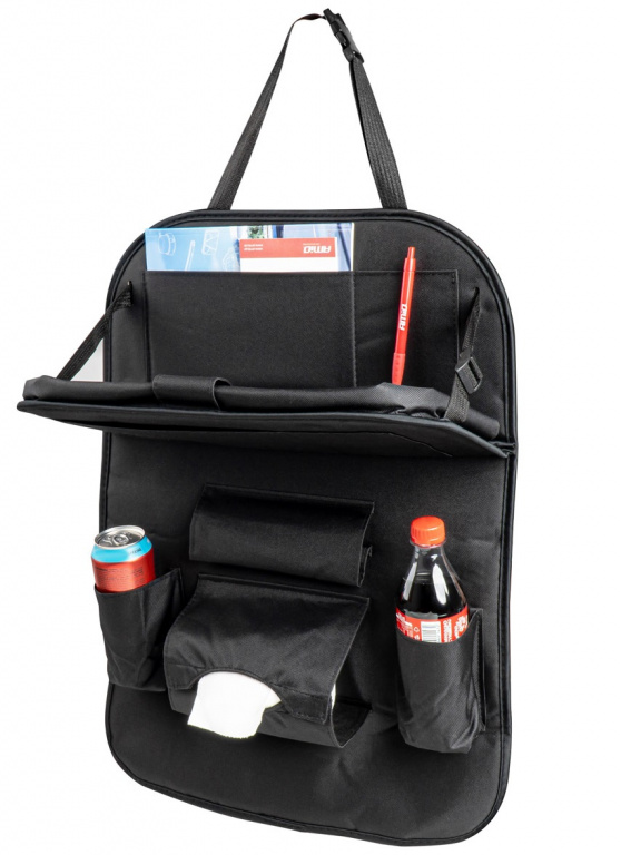 Organizator Spatar Auto Cu Masa Rabatabila Montaj Pe Spatarul Scaunului Amio 03128