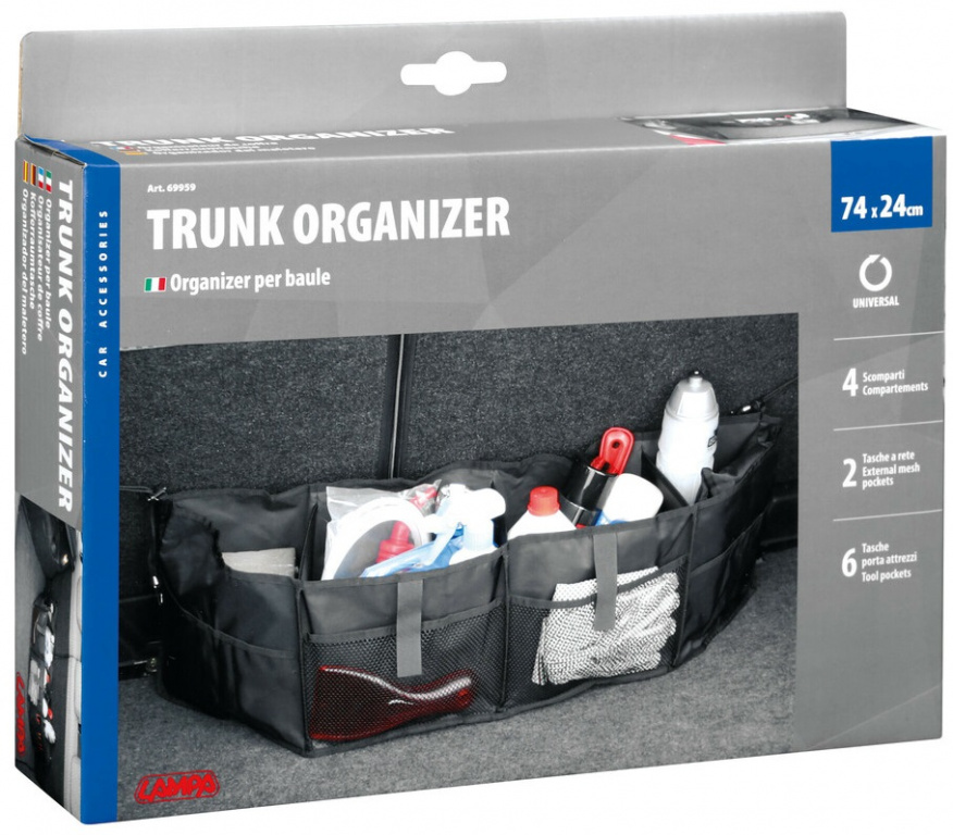 Organizator Spatar Bancheta Spate Portbagaj Lampa Trunk Organizer LAM69959