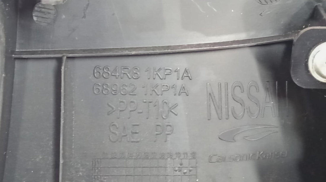 Ornament 684R81KP1A Nissan Juke YF15 [2010 - 2014] 1.5 dci K9K