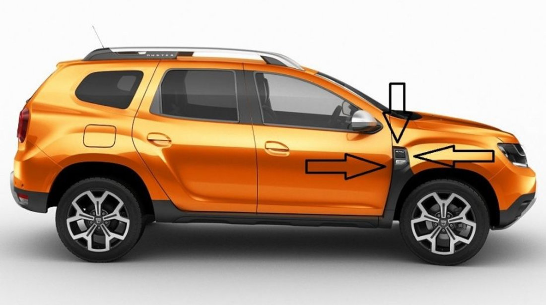 Ornament aripa fata nou Dacia Duster 2018 4x4 Original Renault