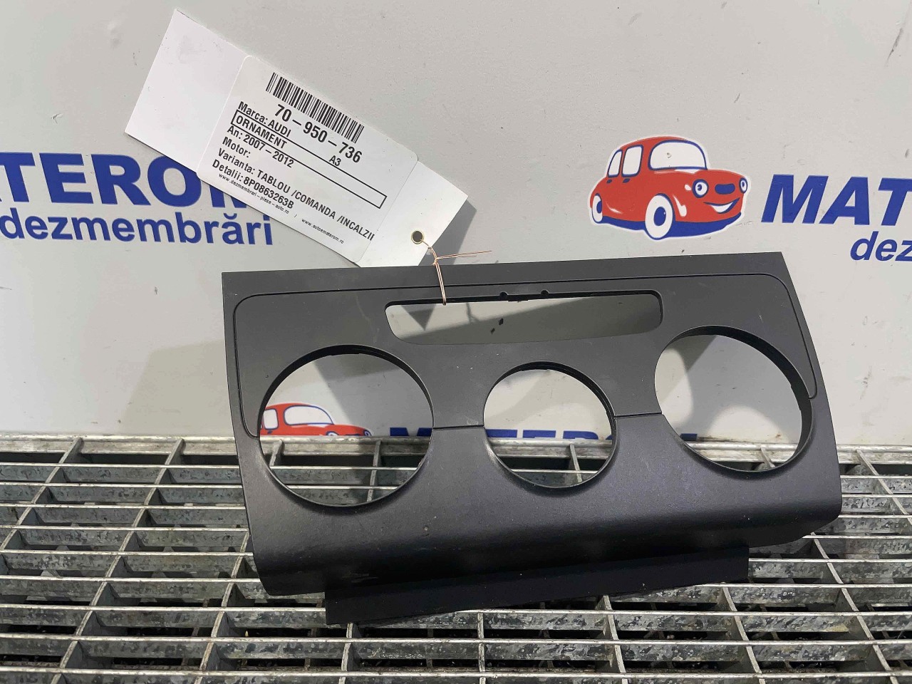 ORNAMENT AUDI A3 A3 - - (2007 2012)