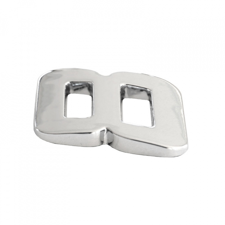Ornament Auto 3d. Cifra 8. 26 Mm. Cromat Mega Drive 64453