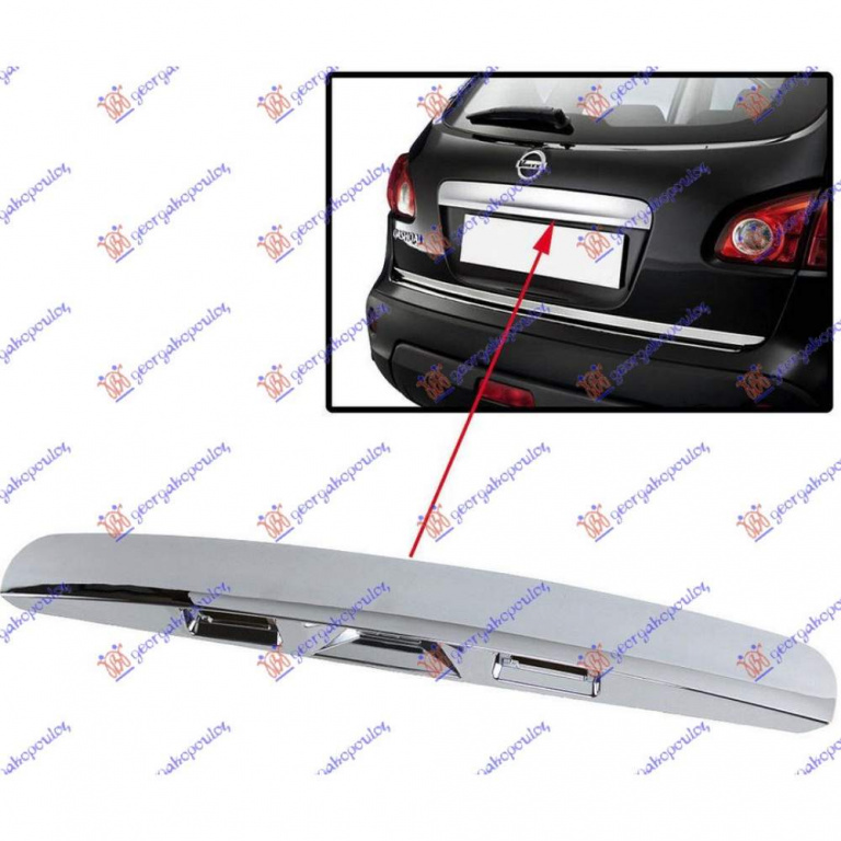 Ornament Bandou - Nissan Qashqai 2010 , 93829-Br01a