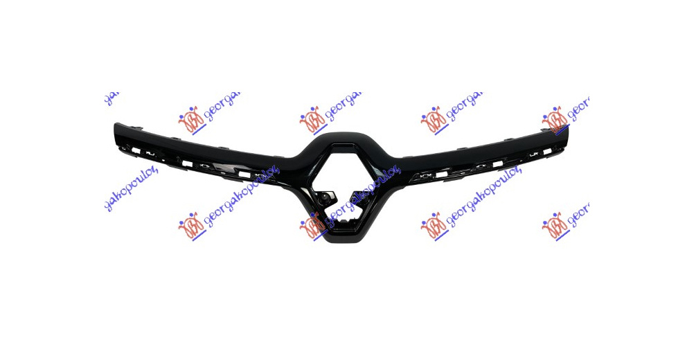 Ornament Bandou superior grila bara fata Renault Captur 2 2020- NOU 623823376R