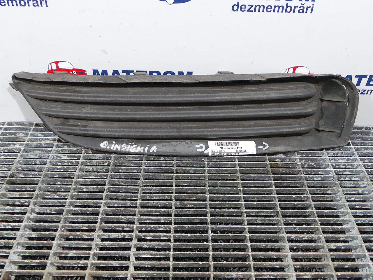ORNAMENT BARA FATA OPEL INSIGNIA - - (2008 2013)