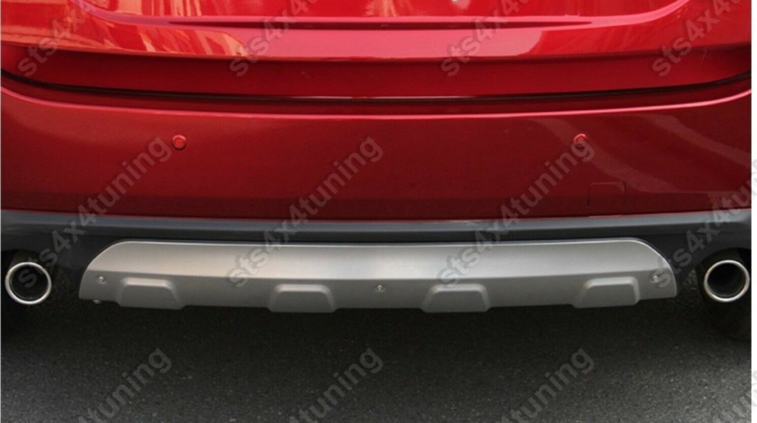 ORNAMENT BARA FATA SI SPATE DIN INOX Mazda CX-5 2017-2021 [2-BUC]