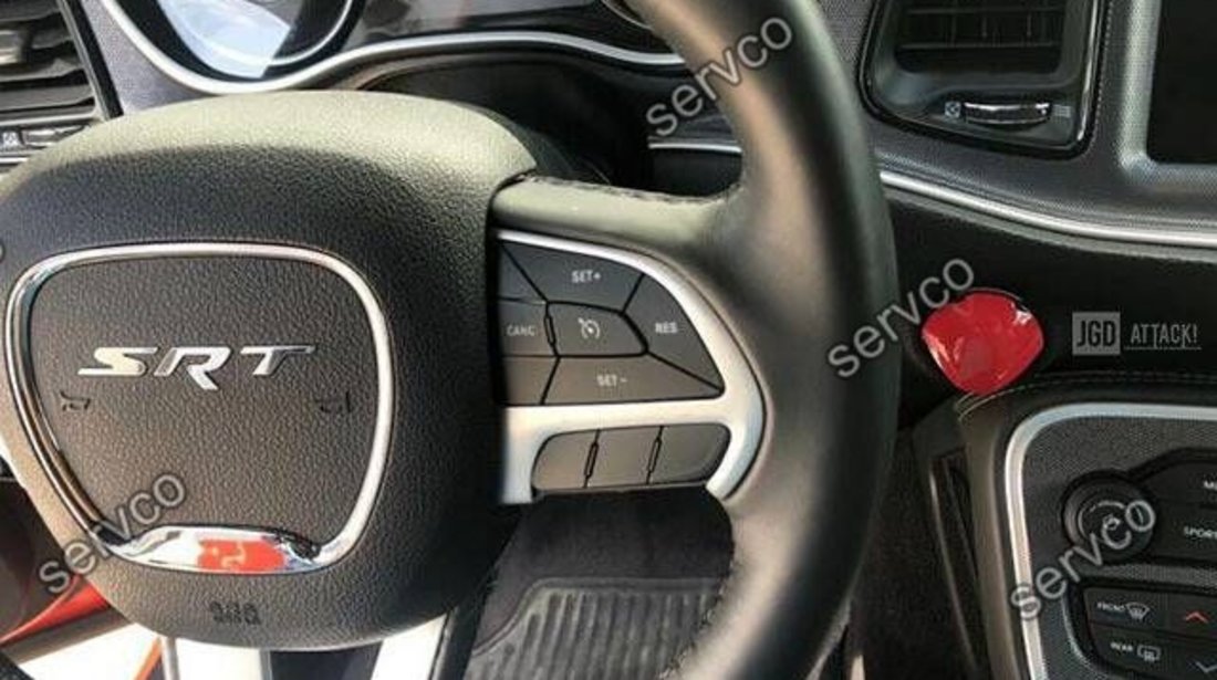 Ornament buton start Dodge Challenger 2015-2021 v1