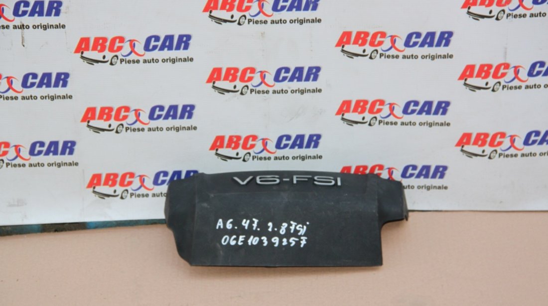 Ornament capac motor Audi A6 4F C6 2.8 FSI V6 cod: 06E103925F model 2008