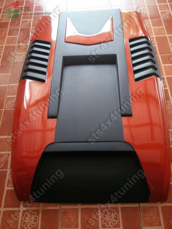 ORNAMENT CAPOTA FORD RANGER T6 MC 2015-2018 MB-RD [V7]