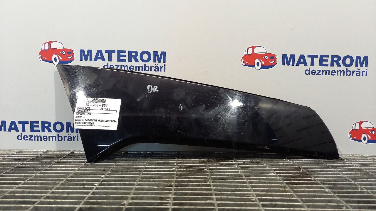 ORNAMENT CAROSERIE OPEL ASTRA K - - (2015 2021)