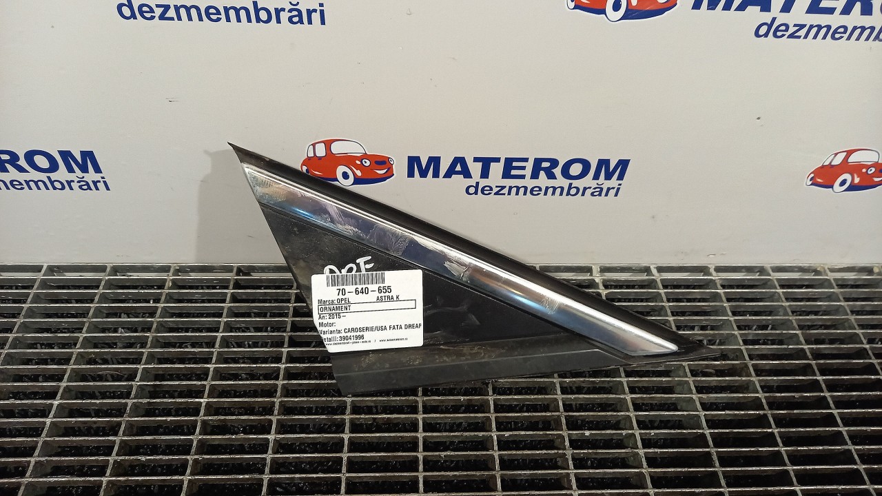 ORNAMENT CAROSERIE OPEL ASTRA K - - (2015 2021)