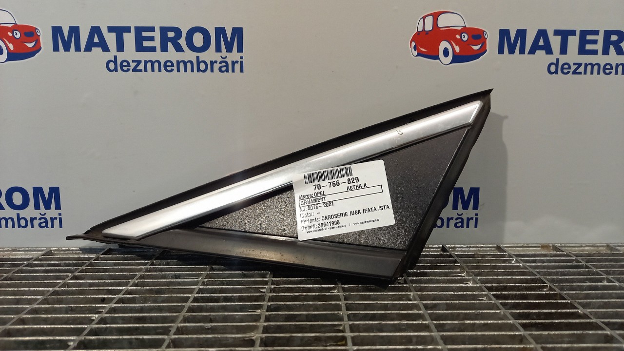 ORNAMENT CAROSERIE OPEL ASTRA K - - (2015 2021)