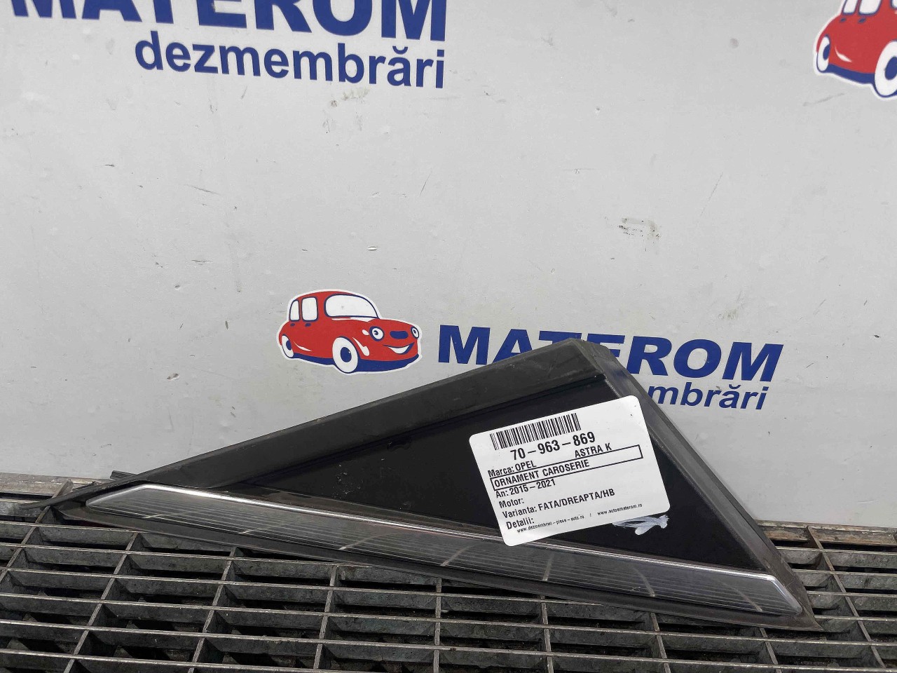 ORNAMENT CAROSERIE OPEL ASTRA K ASTRA K - - (2015 2021)