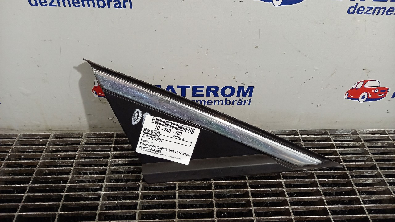 ORNAMENT CAROSERIE OPEL ASTRA K ASTRA K - - (2015 2021)
