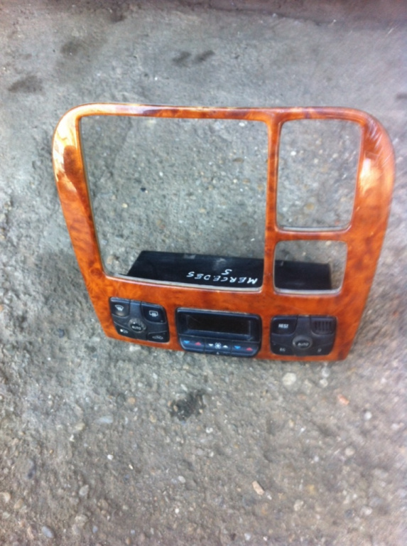 Ornament comanda clima Mercedes-Benz S-Class W220 [1998 - 2002] Sedan 4-usi S 320 5G-Tronic long base (224 hp) S320i 3.2i