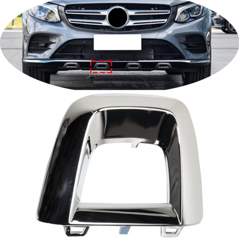 Ornament Crom Bara Fata Dreapta Central Inferior Blic Mercedes-Benz GLC-Class C253 Coupe 2015-2019 AMG 6502-07-3533914P