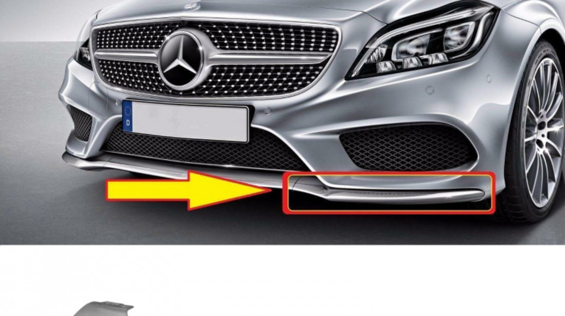 Ornament Crom Bara Fata Stanga Am Mercedes-Benz CLS-Class C218 2010→ AMG A2188851574