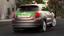 Ornament crom haion Fiat 500X an 2017