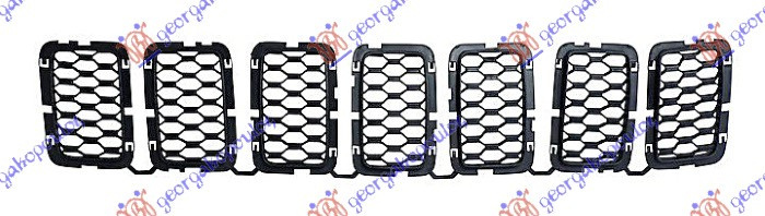 Ornament Grila - Jeep Grand Cherokee 2017 , 68317863aa