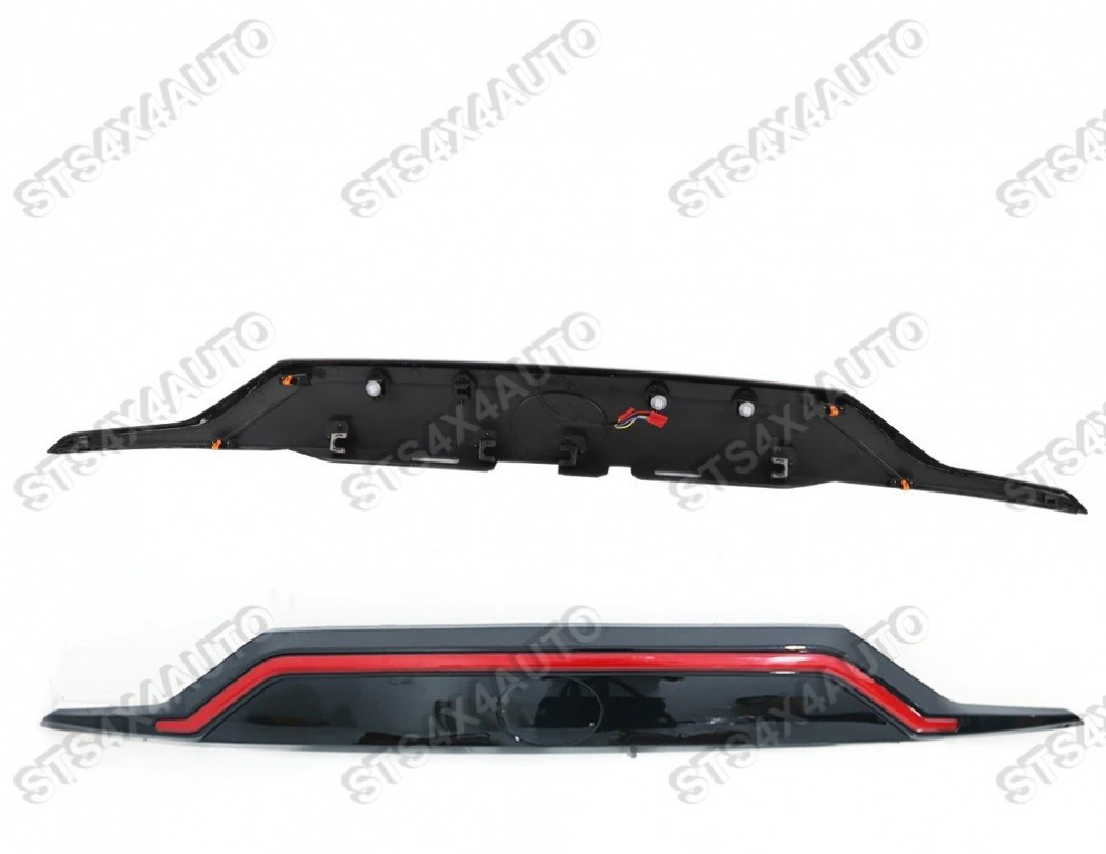 ORNAMENT HAION CU LED FRANA SI DYNAMIC SEMNALIZARE TOYOTA Rav 4 2019-2022 BK [V1]