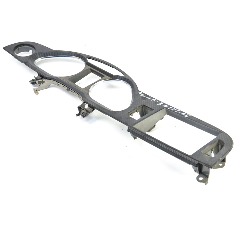 Ornament Interior Audi A6 (4F, C6) 2004-2011 Mijloc Plansa De Bord 4F1857115D, 4F1 857 115 D, 4F1 857 115, 4F1857115