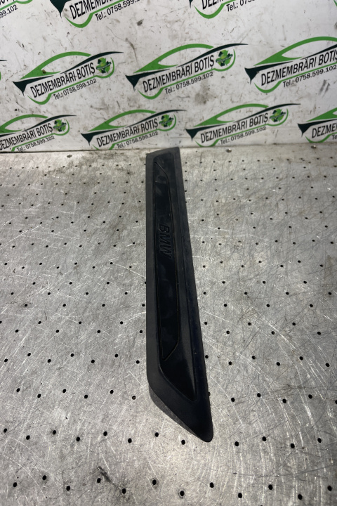 Ornament interior prag fata stanga 5147-7263315-04 BMW Seria 3 F30/F31/F34 [2011 - 2016] Sedan 320i xDrive MT (184 hp)