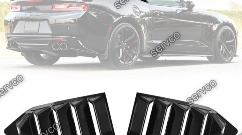 Ornament lateral geam spate Chevrolet Camaro 2016-2021 v1