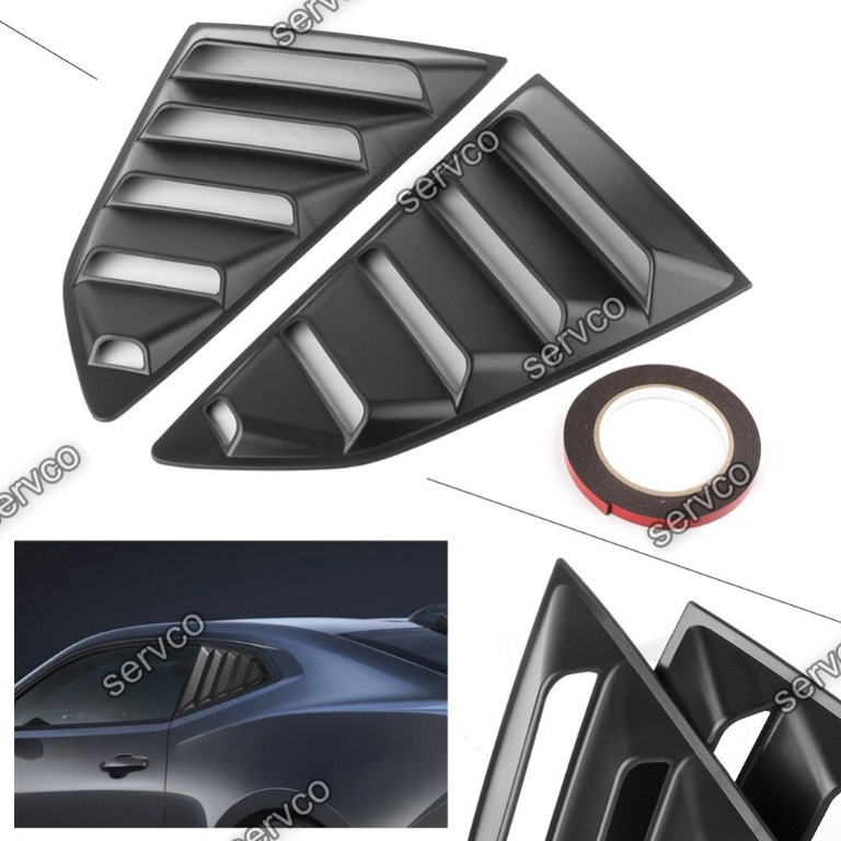 Ornament lateral geam spate Chevrolet Camaro 2016-2021 v3