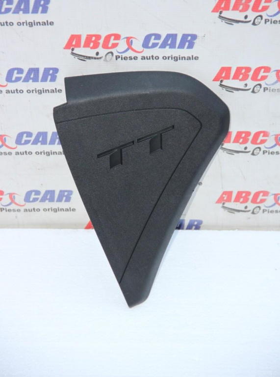 Ornament lateral stanga plansa bord Audi TT 2014-2023 FV, 8S 8S0857085