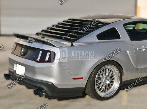 Ornament luneta geam spate Ford Mustang Coupe IK Style 2005-2014 v7