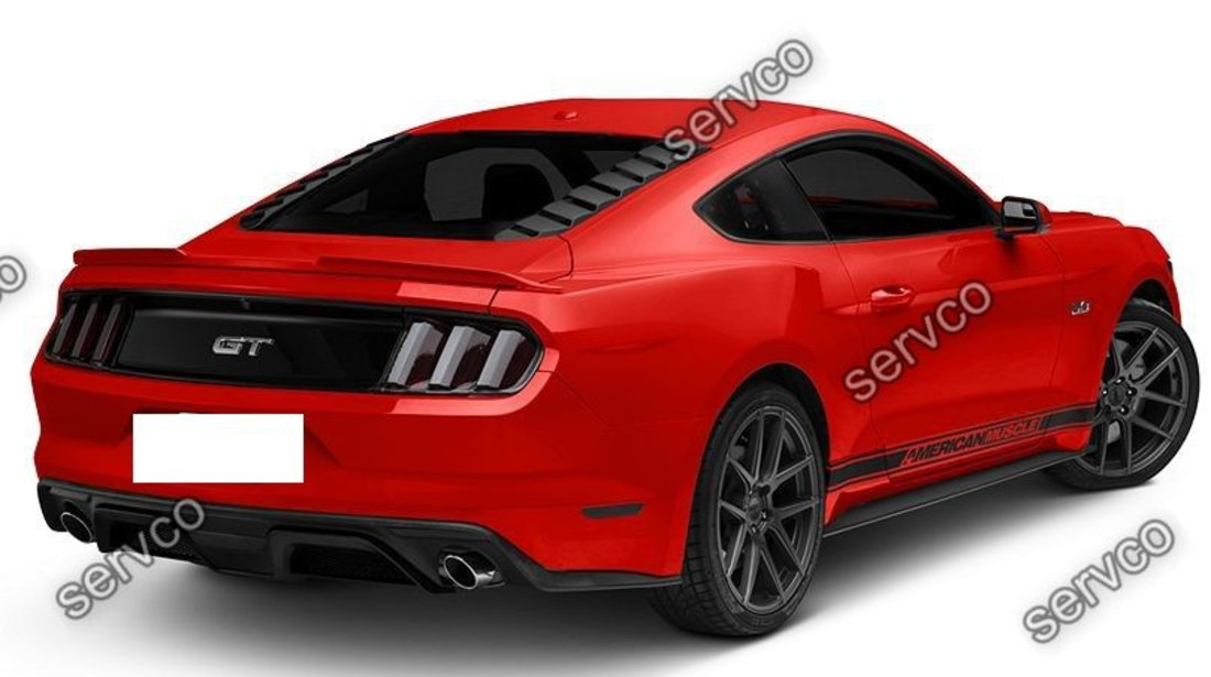 Ornament luneta geam spate Ford Mustang Fastback Sport 2015-2021 v5