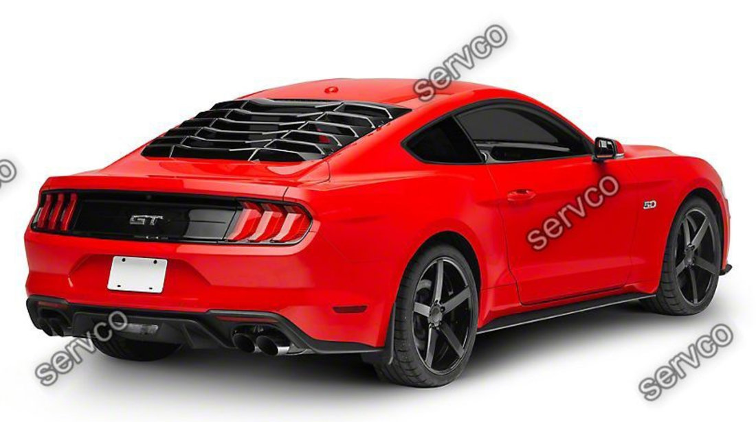 Ornament luneta geam spate Ford Mustang Fastback 2015-2021 v4